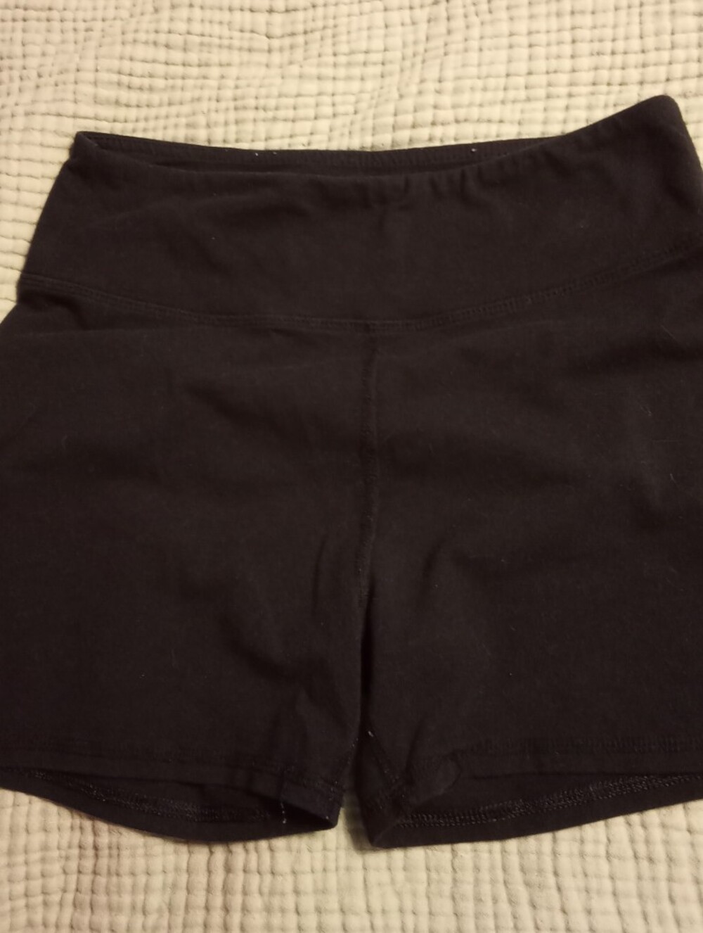 Lands' End Black Women's SunShade UPF 50 3" Board Shorts with Panty